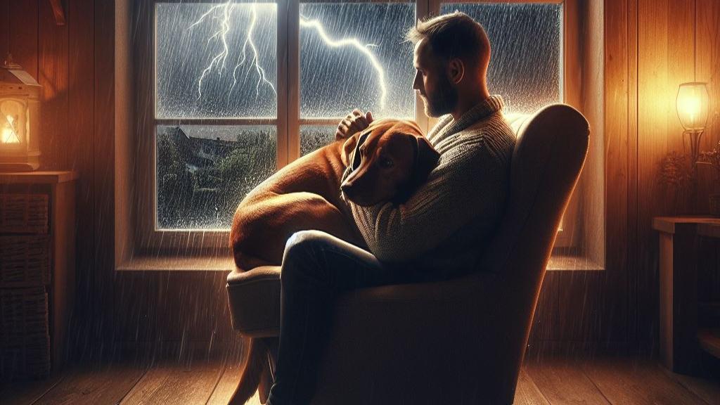 Photo inspiration: Gallery Detail: How To Calm A Dog During A Thunderstorm